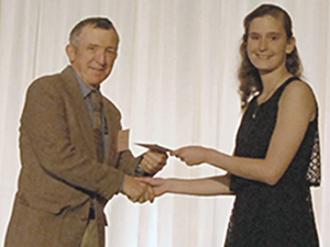 Scharzenber NWCF scholarship recipient